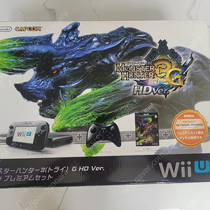 wiiu 위유 몬스터헌터 한정판 박스셋 팝니다