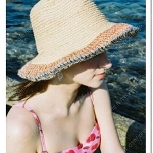 미수아바흐브 shore straw hat