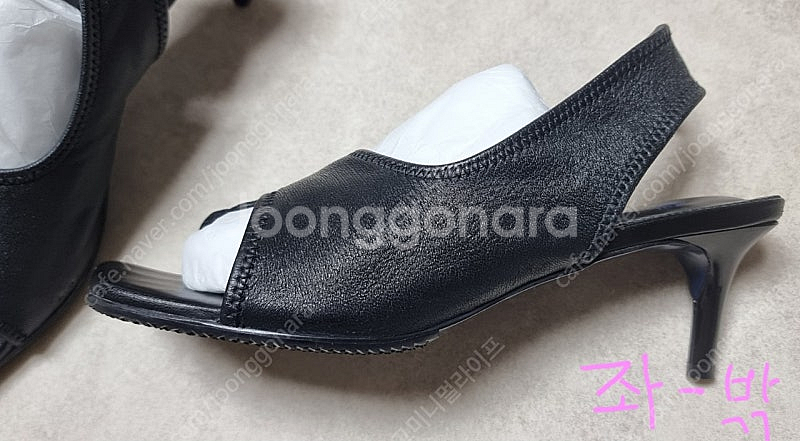 슈콤마보니 Lamb span heel sandal(bl...--6