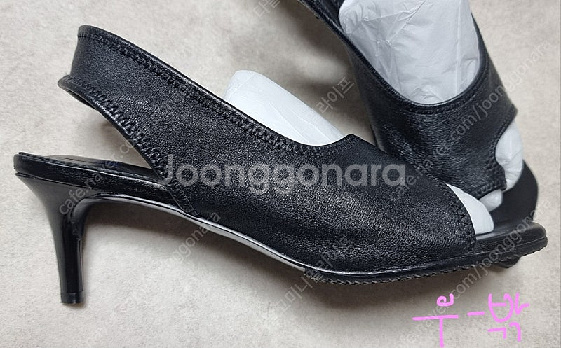 슈콤마보니 Lamb span heel sandal(bl...--8
