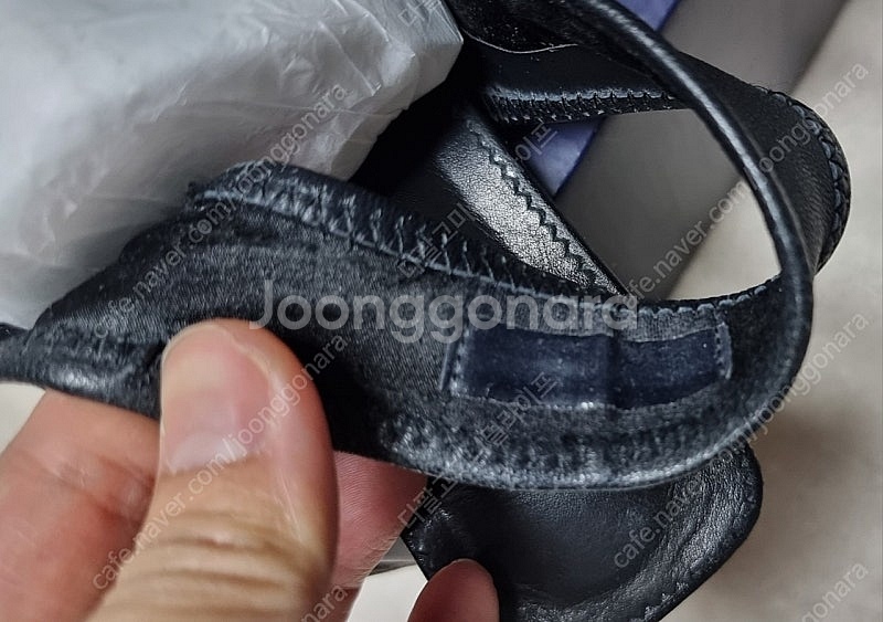슈콤마보니 Lamb span heel sandal(bl...--9