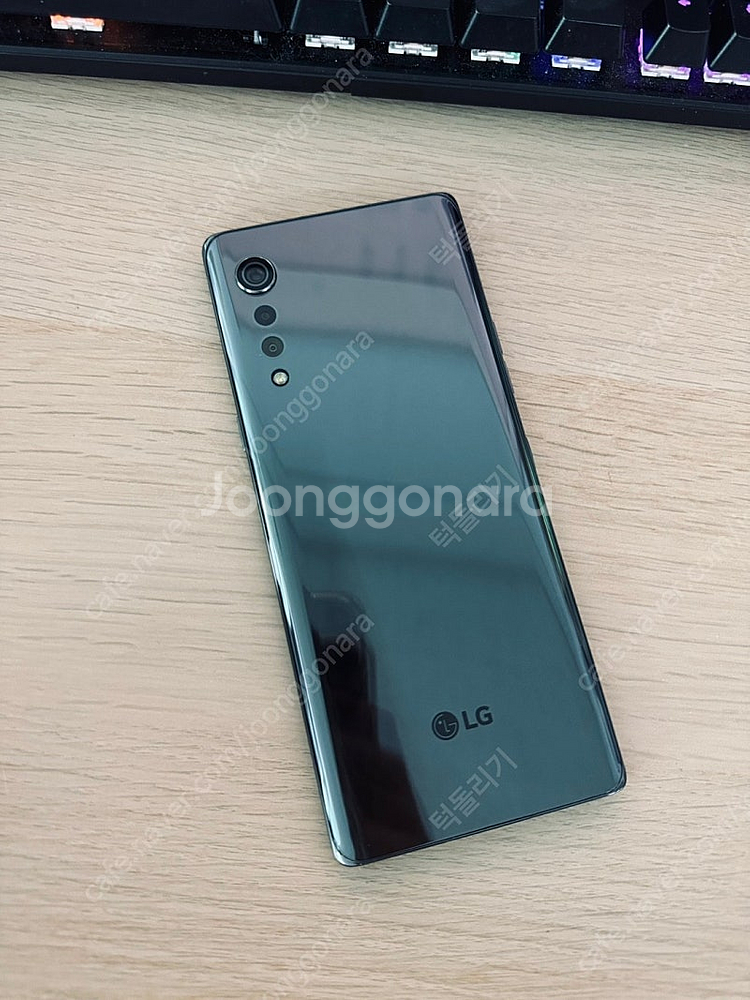 LG G9 벨벳 블랙 128기가 액정S급! 매우깔끔! ...--1
