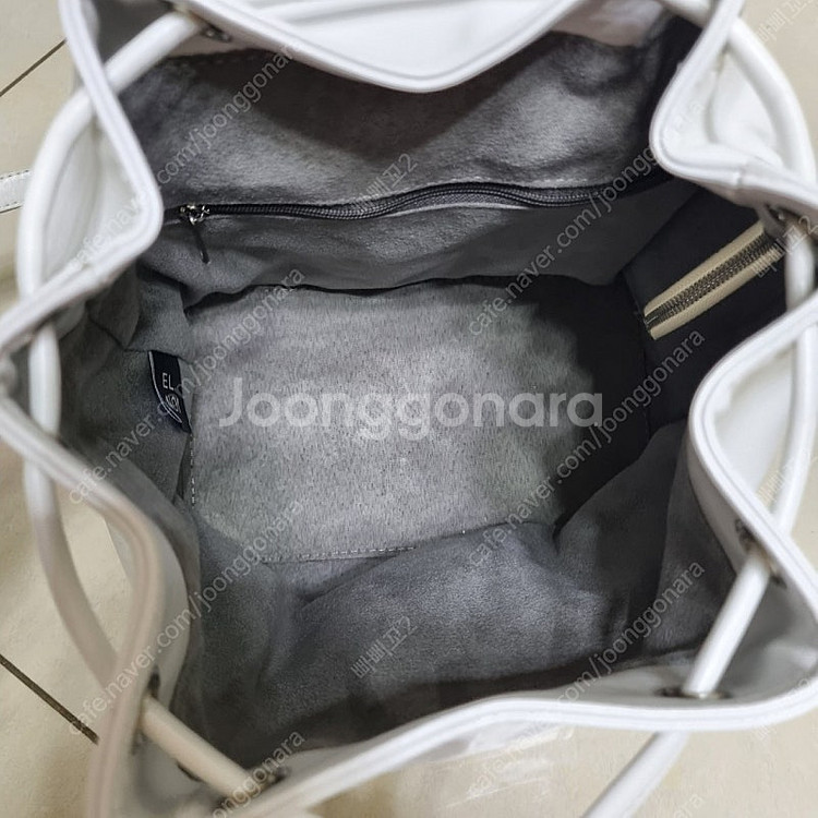 엘노이 인더백 화이트 백팩--5