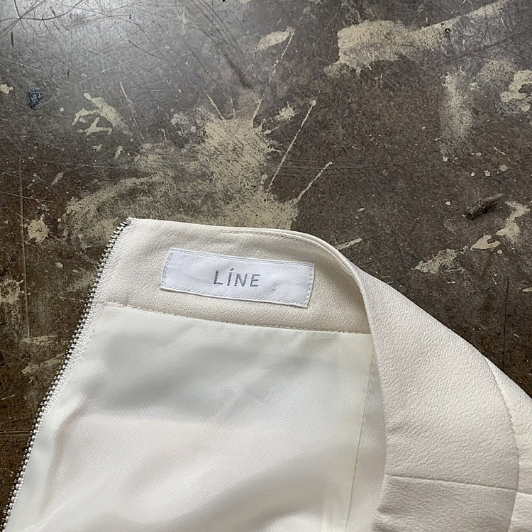 2) 라인 레이스 스커트 치마--3