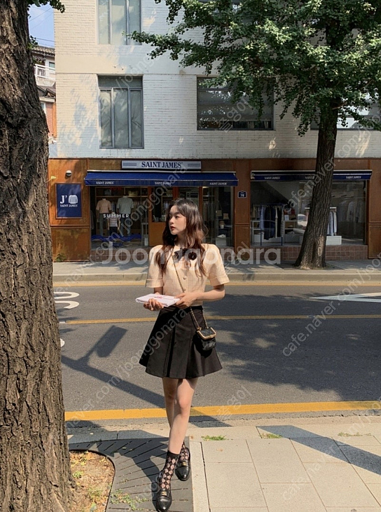 서쿠키 라디 체크 블라우스 서쿠키자체제작--2