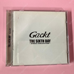 [중고음반/CD] J-ROCK 각트 Gackt 베스트앨범 THE SIXTH DAY -SINGLE COLLECTION-