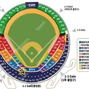 8월17일(토) 엘지 vs 기아 1루 오렌지 208블럭 2칸 띄고 좌통로 4연석 양도합니다.