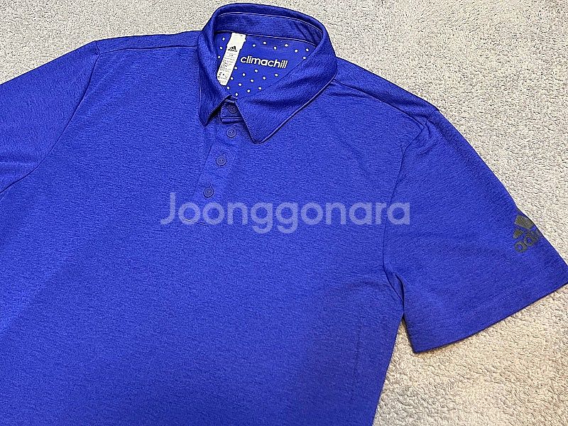 가격내림 105 아디다스 골프 클리마칠 골프티--0