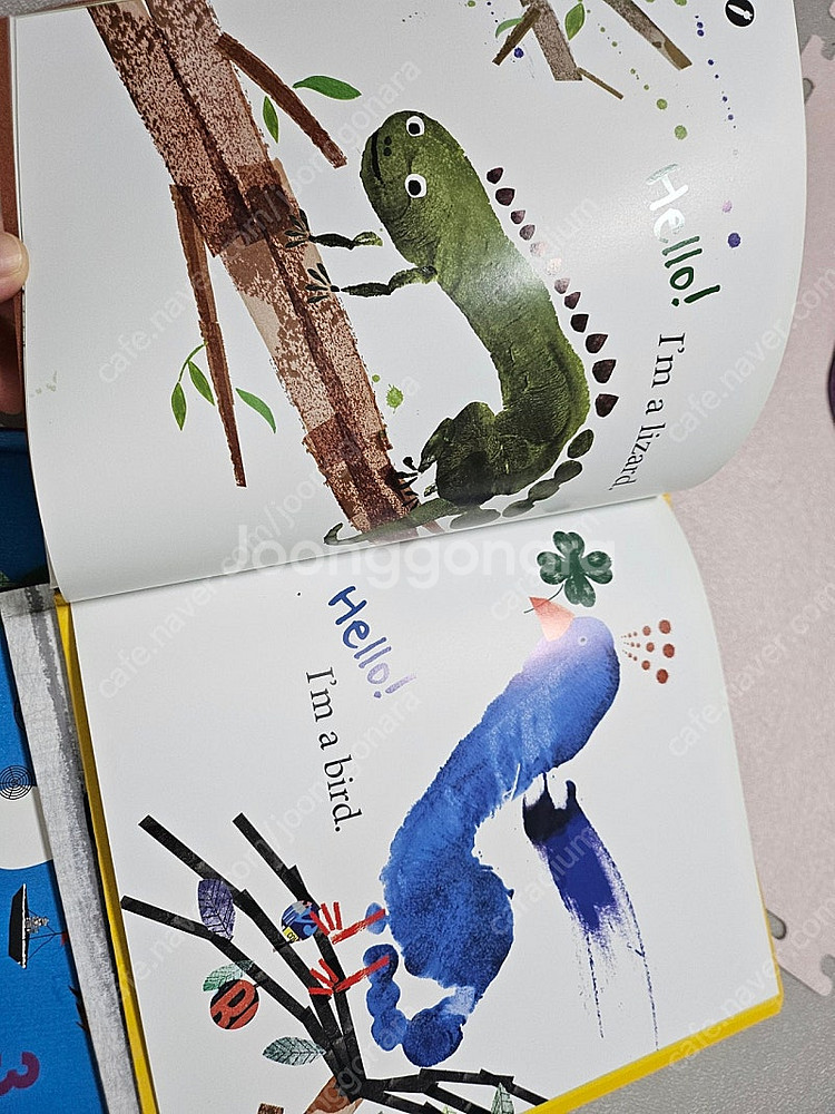 튼튼영어 베이비리그 비지핑거스 매직보드, 도서--1