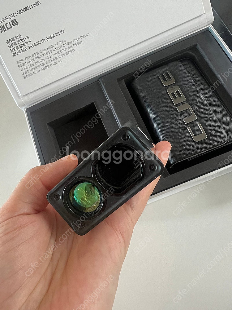 캐디톡큐브 골프 거리측정기--3
