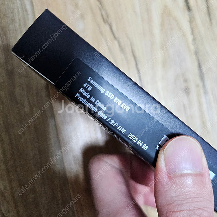 870evo 4tb 미개봉 팝니다--1