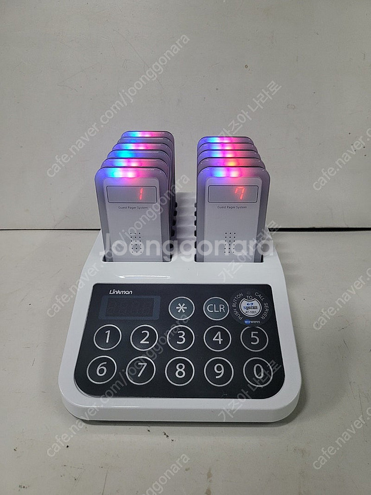 링크맨 진동벨 LM-D2000FN 11개 1세트 팔아요--0