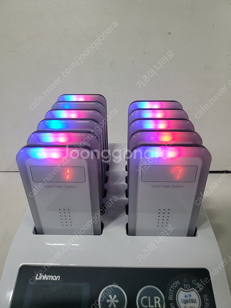 링크맨 진동벨 LM-D2000FN 11개 1세트 팔아요--2
