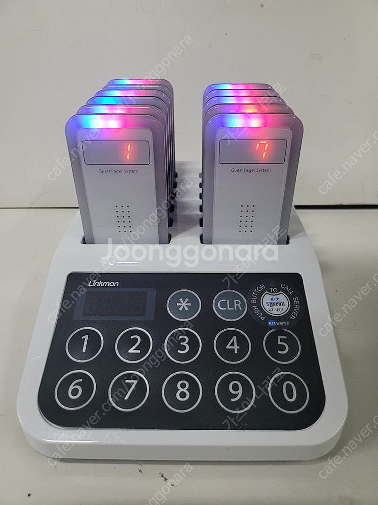 링크맨 진동벨 LM-D2000FN 11개 1세트 팔아요--3