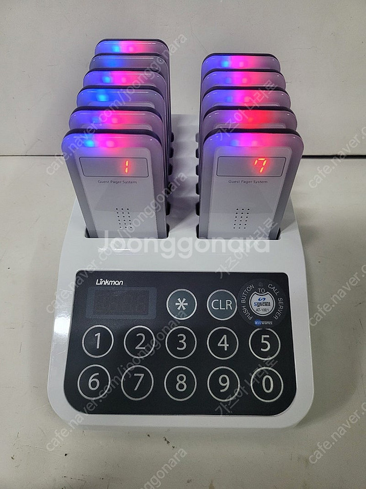 링크맨 진동벨 LM-D2000FN 11개 1세트 팔아요--6