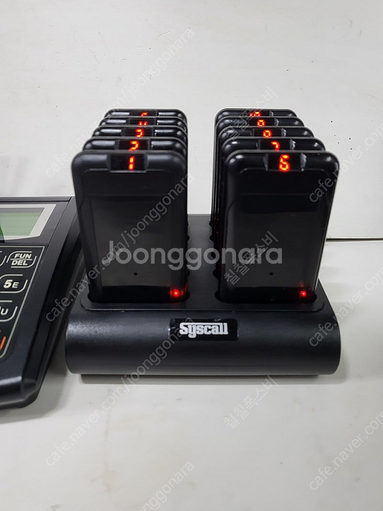 씨스콜 진동벨 10개 세트 팝니다 GP-200R--0