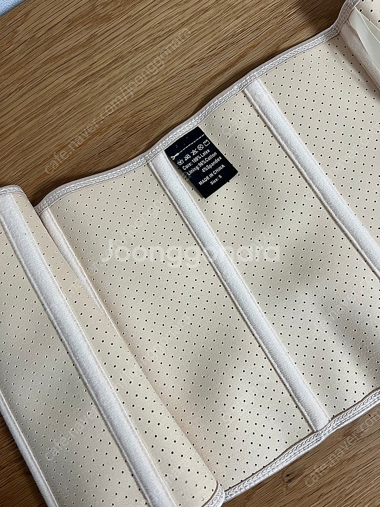 머슬앤뷰티 흉곽 헬스 코르셋 누디S 9본short 새상품 복압 다이어트복대--1