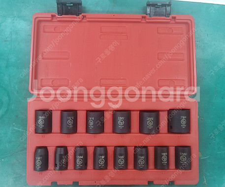 1/2" 숏 임팩트 소켓세트 (14PCS)--0