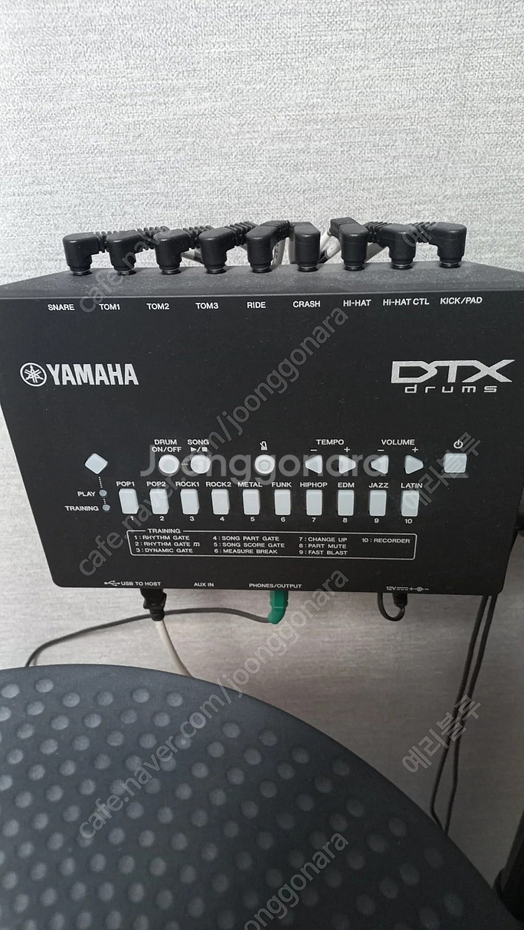 야마하 dtx-452k 전자드럼--1