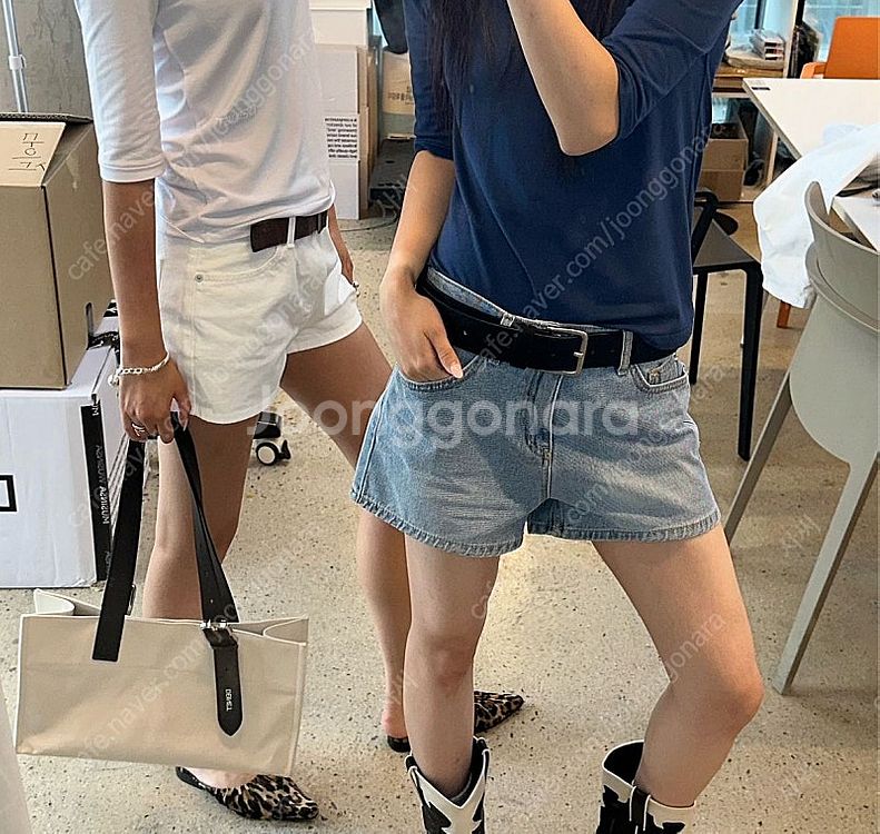 다이닛 벨트 COWHIDE LEATHER BELT IN...--0