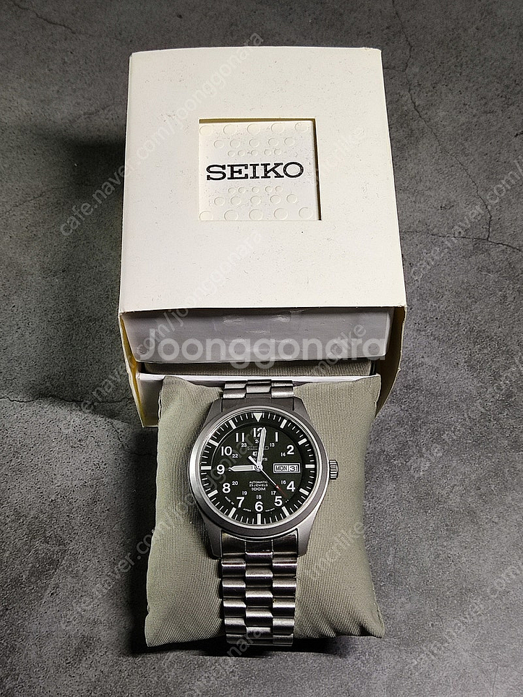 세이코 SEIKO 5 스포츠 오토매틱 23보석 100M--0