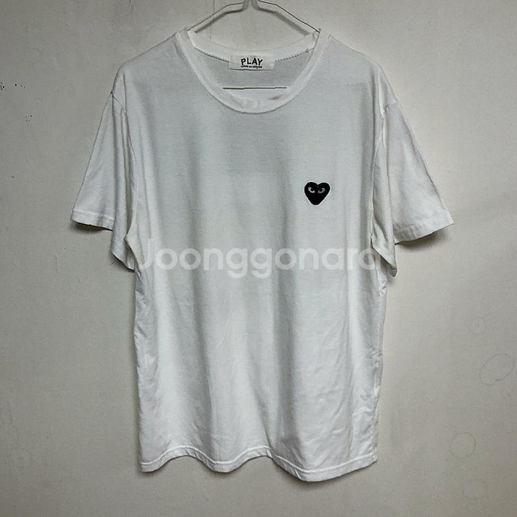 꼼데가르송 남성 반팔티 105XL--0