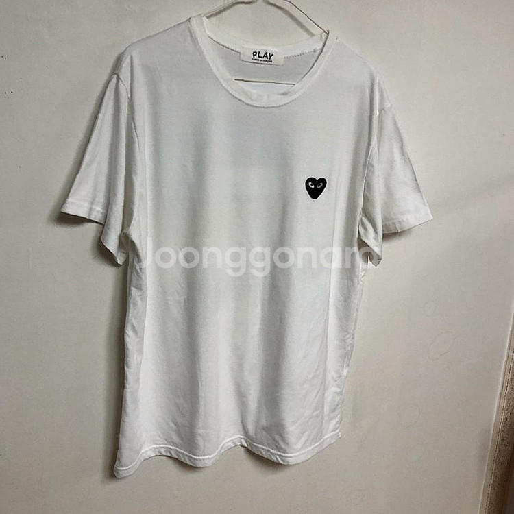 꼼데가르송 남성 반팔티 105XL--1