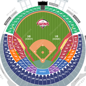 8월16일(금) 잠실야구장 KIA vs LG KIA쪽 3루 오렌지 응원석 2연석