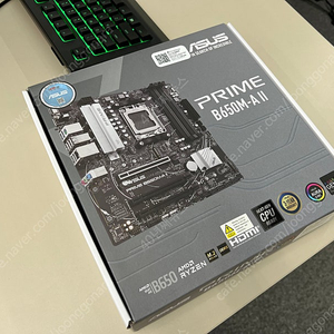 ASUS PRIME B650M-A II(아수스 프라임) 1회 사용 판매합니다.