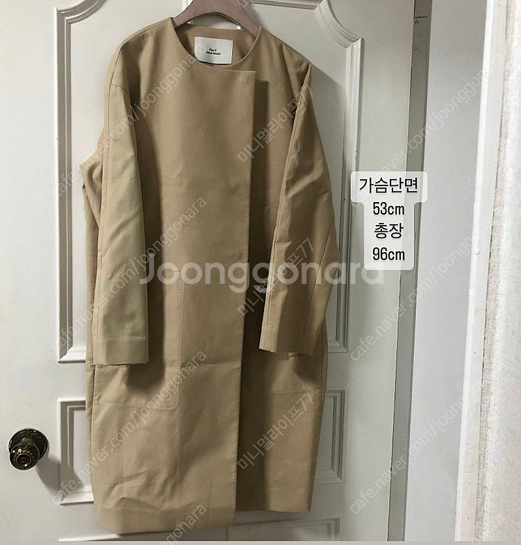 뷰와이 바스락 트렌치코트 ~66 59000원--0