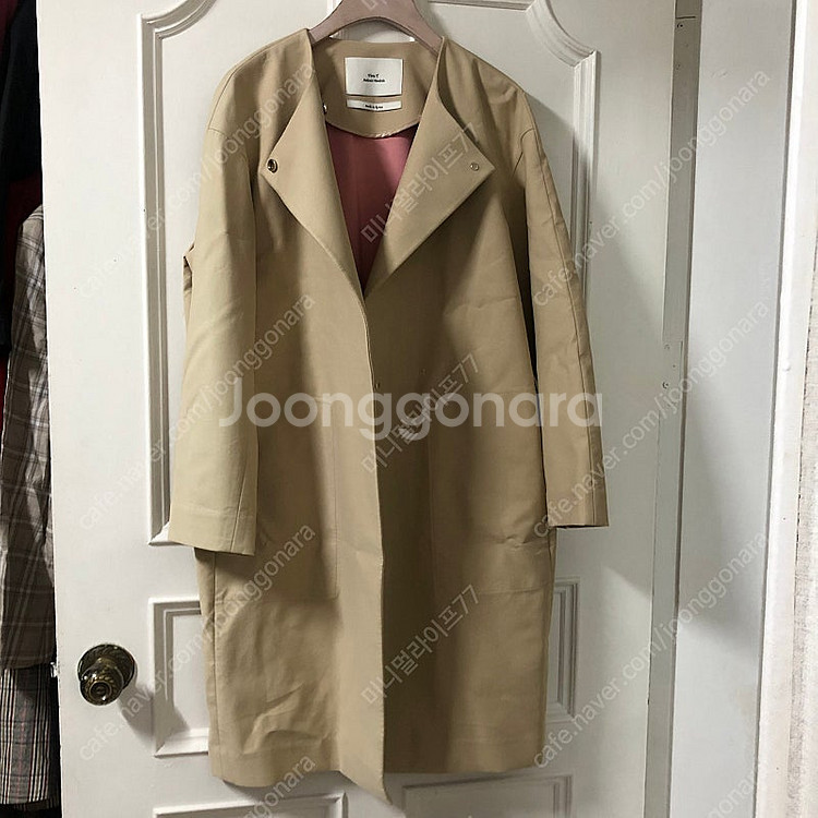 뷰와이 바스락 트렌치코트 ~66 59000원--1