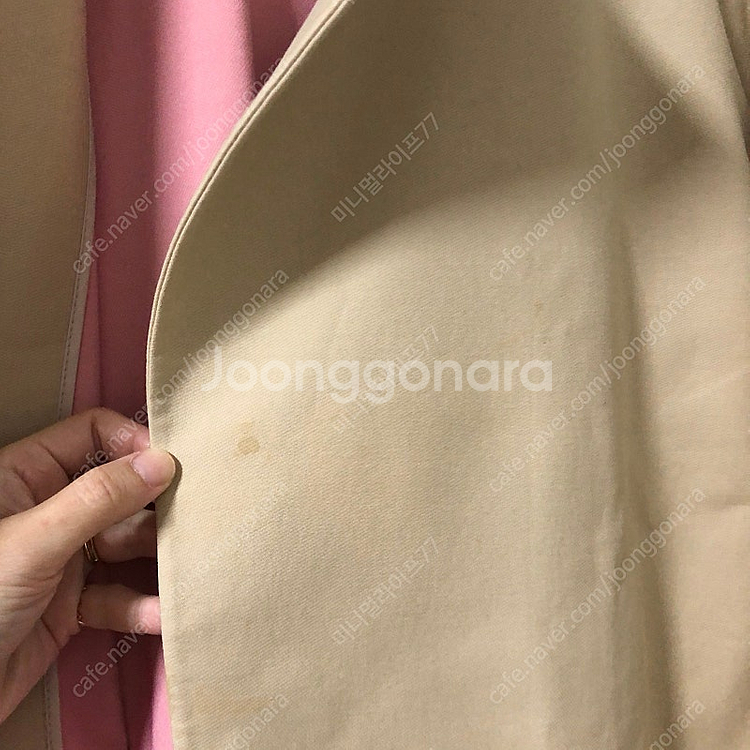 뷰와이 바스락 트렌치코트 ~66 59000원--3