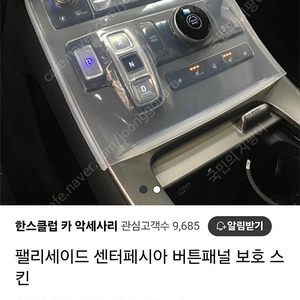 팰리세이드 카본 몰링