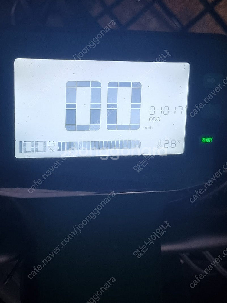 구입한지3개월된 전기스쿠터 번호판필요없음--6