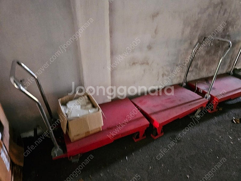 철재 대차 구루마 손수레 끌차 중고--7