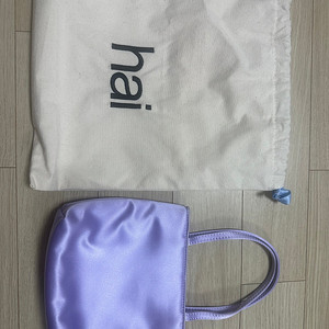 홈오브하이 home of hai little silk bag lilac