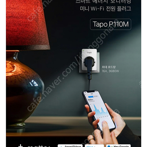 [티피링크] Tapo 에너지 모니터링 IoT 스마트 플러그 Tapo P110M