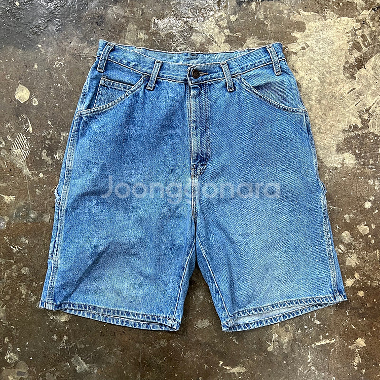 30) 90s 디키즈 버뮤다팬츠 데님 카팬터팬츠 청반바...--0