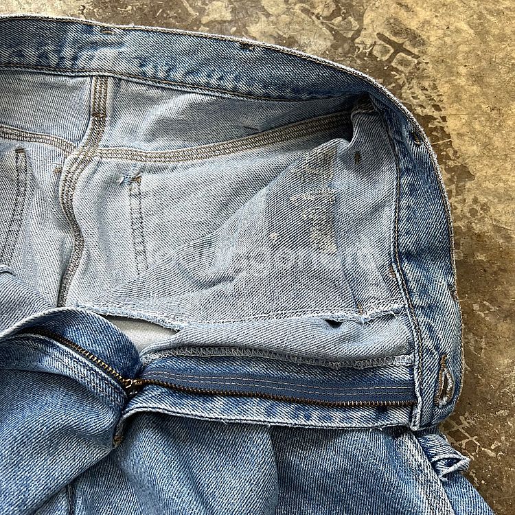 30) 90s 디키즈 버뮤다팬츠 데님 카팬터팬츠 청반바...--4