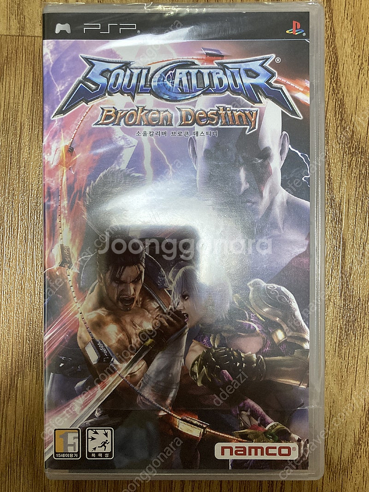 PSP 소울칼리버 브로큰데스티니 중고 상태 좋음--0
