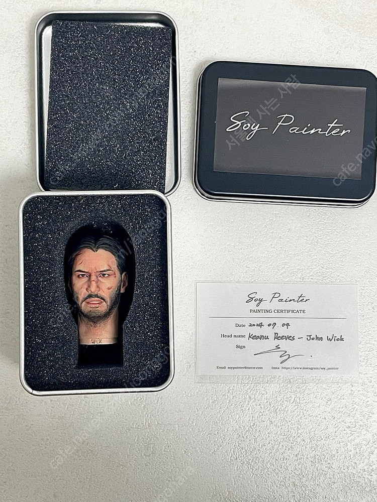 왕이 앵그리 존윅 리캐 소이님도색 헤드 의상 바디 세트--3