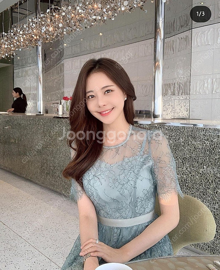 로아르 loar 엘사원피스 김민영 아옳이 착용--6