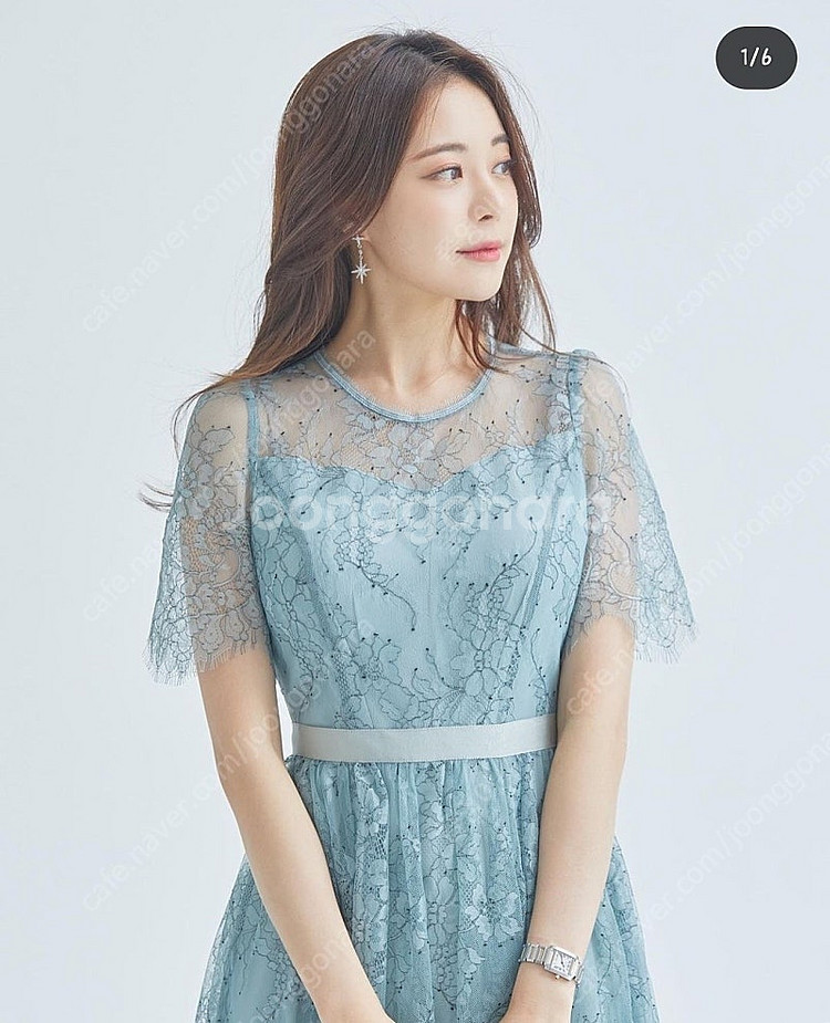 로아르 loar 엘사원피스 김민영 아옳이 착용--7
