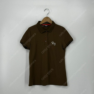 PING 핑 반팔 카라 티셔츠 골프웨어 (95 size / BROWN)