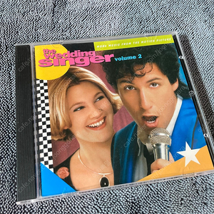 [중고음반/CD] 웨딩 싱어 The Wedding Singer 영화음악 OST Volume.2