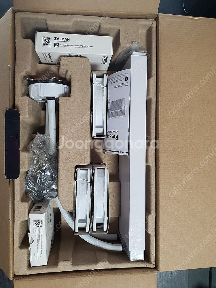 가격인하 잘만 Reserator5 Z36 3열 수냉 쿨...--2