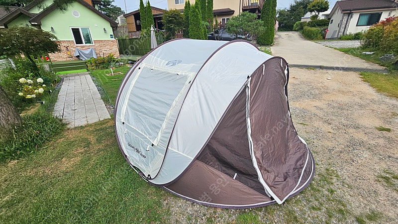 그라비티캠프 몬스터 6~7인용 원터치 그늘막 텐트 판매합니다--3