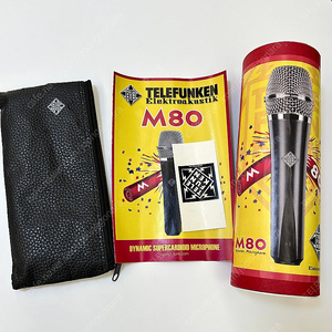 텔레풍켄 M80 Telefunken M80 마이크 민트급 팝니다.