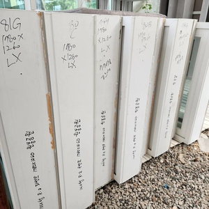 ️샷시철제보강심삽입되있는️ 모델하우스해체한 브랜드창호(준공서류발행상품)를 판매합니다.