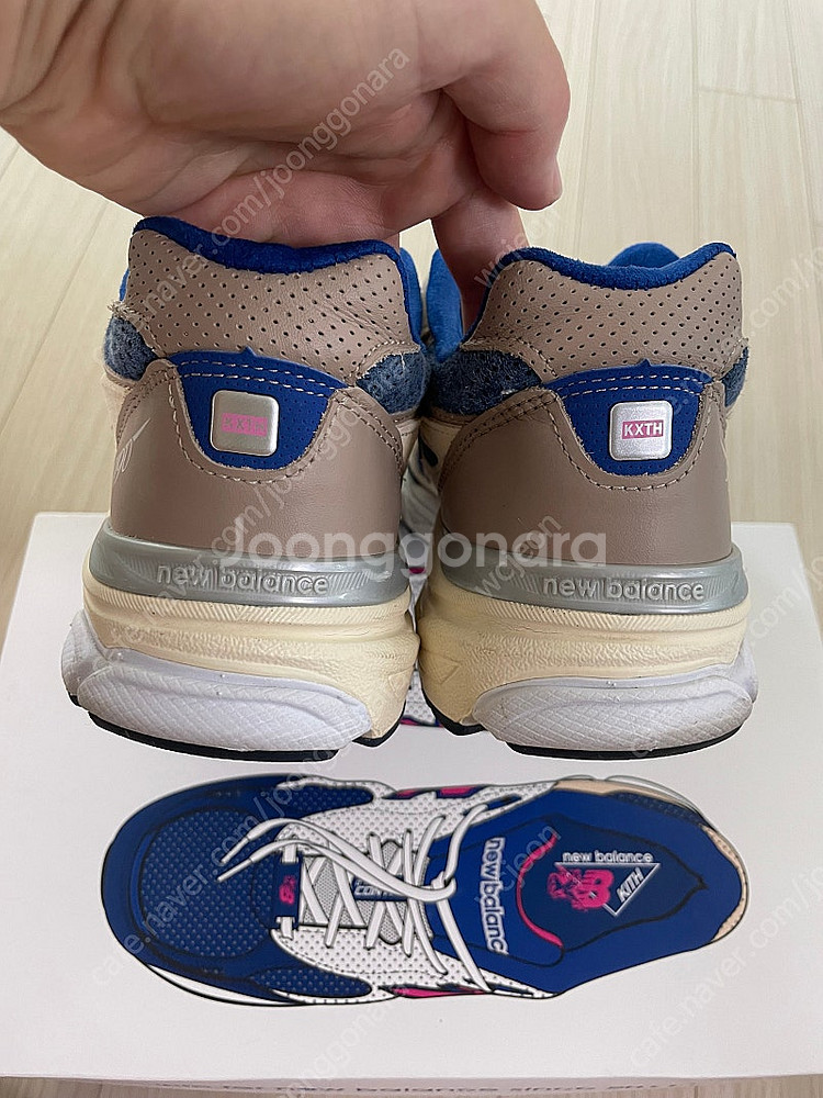 뉴발란스 신발 팝니다(중고) 990v3 kith 등--4